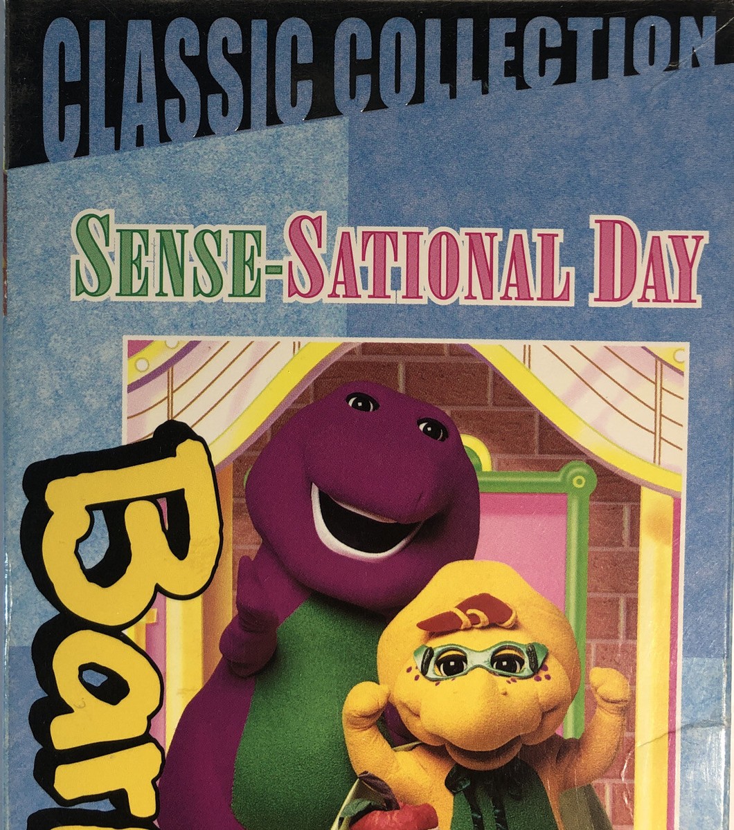 Barney-Barneys Sense-Sational Day(VHS,2000, Classic
