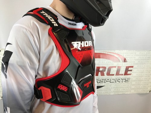 Thor Guardian MX Youth & Adult Chest Protector Roost Guard Motocross Off-road - Picture 31 of 43