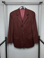 Pierre Balmain Vintage Mens 3 Buttons Wool Blazer Jacket Size M
