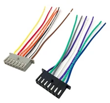Reverse Wiring Harness Male Plug Adapter for Install of Factory OEM Radio Stereo