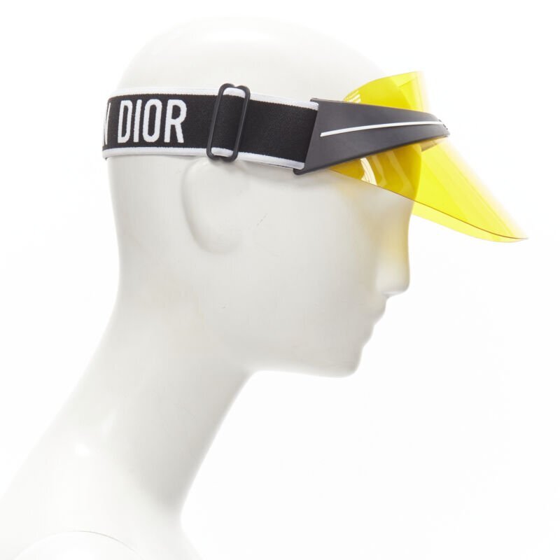 クリスチャンディオール DIORCLUB1 サンハット V1U バイザー Christian Dior DiorClub1 Adjustable Visor Hat | JoyLot.com