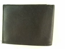 UPC 659806203407 product image for River Ridge Mens Black Genuine Leather Bi-Fold Wallet   659806203407 | upcitemdb.com