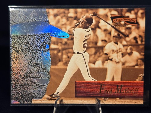 1996 Pinnacle Aficionado Fred McGriff #8 MINT!!!