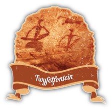 Twyfelfontein Namibia World Landmark Grunge Travel Car Bumper Sticker Decal