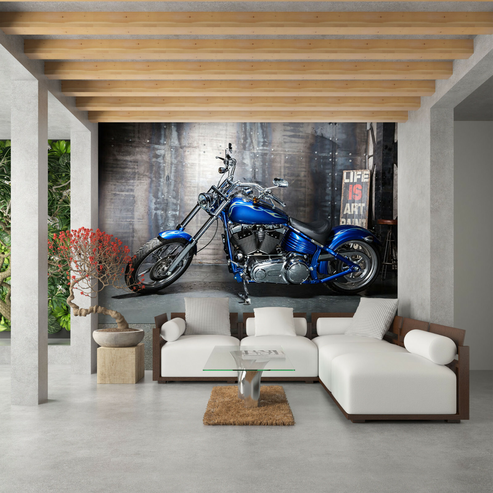 Tapeta Fototapeta Winyl Plakat Samoprzylepny Usa Motor Cruiser Harley Davidson Specjalna cena niska cena