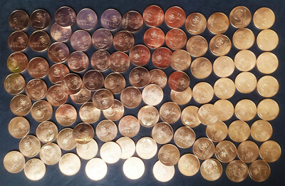 BELARUS 5 Kopek Kopeks COIN 2009 KM-563 UNC ROLL BAG WHOLESALE LOT of 100 pcs