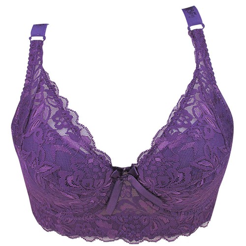 Reggiseno donna ferretto pizzo coppa modellata reggiseno per tutti i giorni sexy lingerie reggiseno - Foto 38 di 44