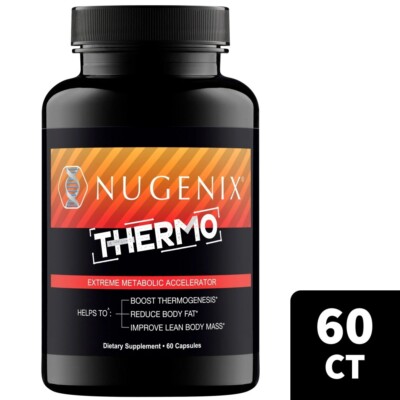 Nugenix Thermo, Fat Burner Dietary Supplement for Men, 60 Capsules