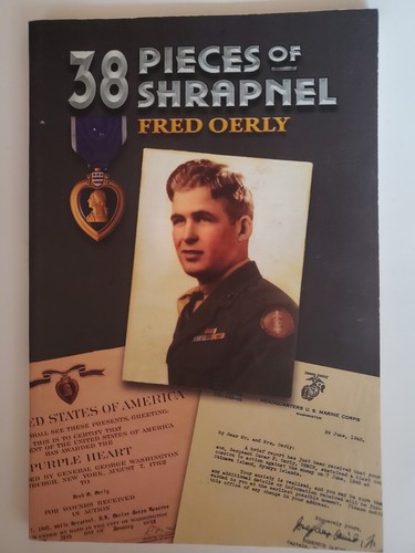 38 Stück Schrapnell Fred Oerly 2. Weltkrieg Overton Missouri