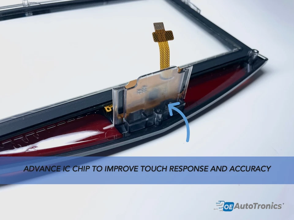 Taco Cadillac OEM ATS CTS ELR ESCALADE SRX XTS 2013-2020 pantalla táctil sin gel Foto 3 de 4