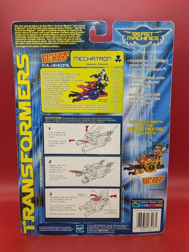 Vintage 2000 Transformers Mechatron Dragon Beast Riders Beast Machines - Picture 8 of 10