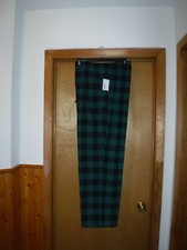 Big & Tall Mens Flannel Pajama Pants,3XLT ,Sonoma ,Green Buffalo Plaid NWT