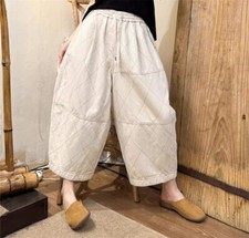 Women Wide Leg Pants Jeans High Waist Baggy Denim Trousers Loose Casual Retro
