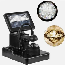 Portable Diamond Waist Size Microscope Screen Digital Microscope for Jewelry