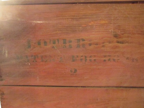 Antica manovella a manovella nautica corno nebbia nautica Lothrop's custodia completa in legno. - Foto 13 di 17
