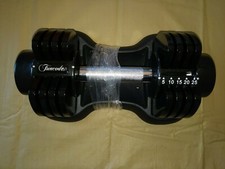 Mancuerna ajustable Funcode, opciones de peso de 5-25 libras, mango antideslizante, hogar,