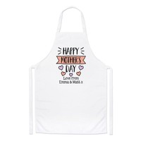 Personalisierte GlüCkliche Muttertag Banner Liebe Von KöChen SchüRze Mama Kochen