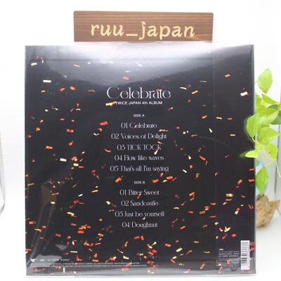 TWICE Celebrate LP Vinyl Analog Record Limited Edition 2022 From