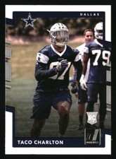 Taco Charlton 2017 Panini Donruss #362 FOOTBALL Card