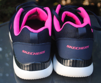 Sketchers Lithe Weight Gr. 38..Sneaker...Sport...Leichtgewicht.Dunkelblau - Pink