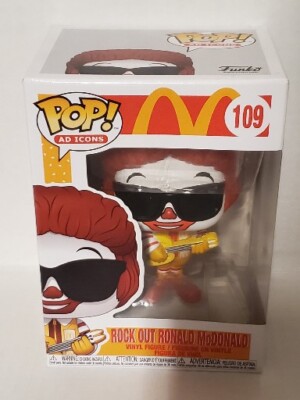 Funko Pop! Rock Out Ronald McDonald #109 | eBay