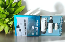 DERMALOGICA SET: ACTIVE MOIST 3.4oz, SKIN HYDRATING BOOSTER .25oz, Toner 50mL