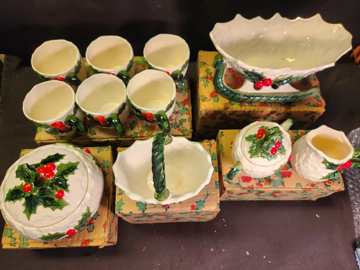 lefton christmas dishes products for sale | eBay