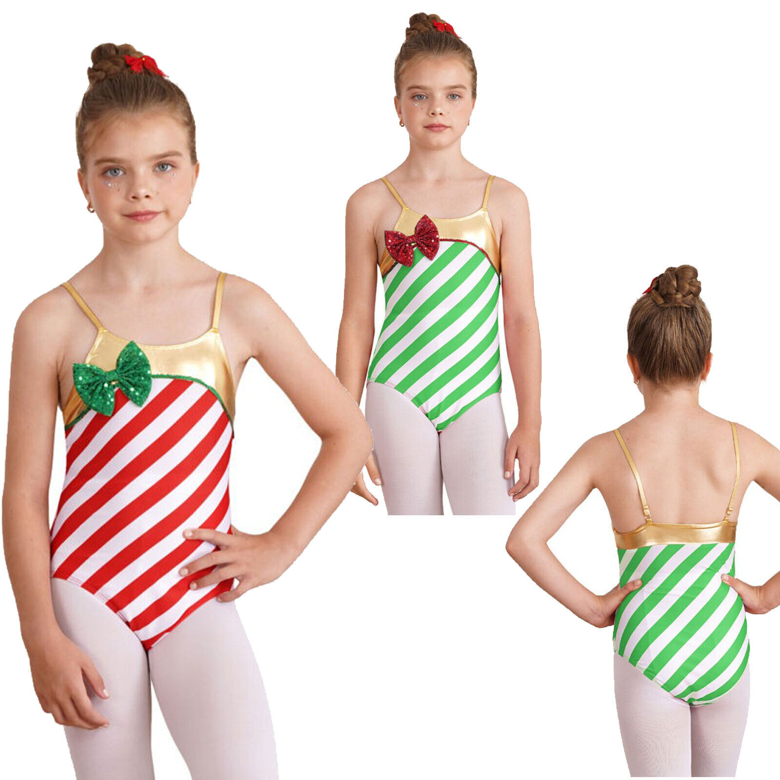 Kids Girls Adjustable Straps Ballet Leotard Dance Underwear Girls  Gymnastics Leotard Sport Jumpsuit