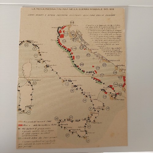 CARTOLINA-1WW-GUERRA MARITTIMA-REGIA MARINA-1925-SERIE III-NUM 3-TONNELLAGGIO - Foto 1 di 2