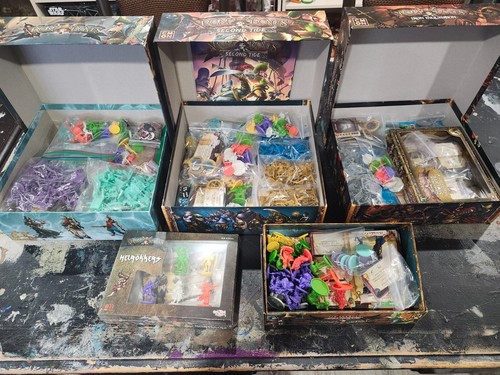 Rum & Bones 1st& 2nd Tides + Expansions CMON Boardgame + Upgrade Packs - Picture 2 of 20