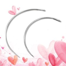 50pcs Curved Needles C Weaving Needle 2.0 Inches  2.5 Inches 