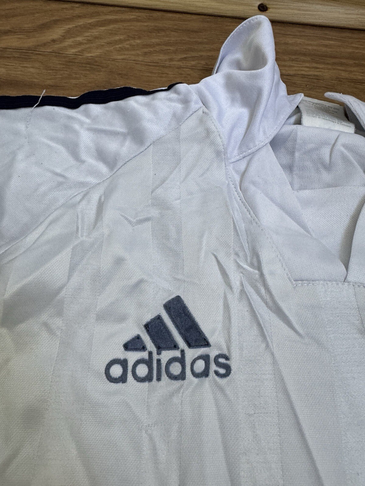 2005/06 Real Madrid Home Jersey #9 Ronaldo Adidas Soccer Football R9  XS S thumbnail 4