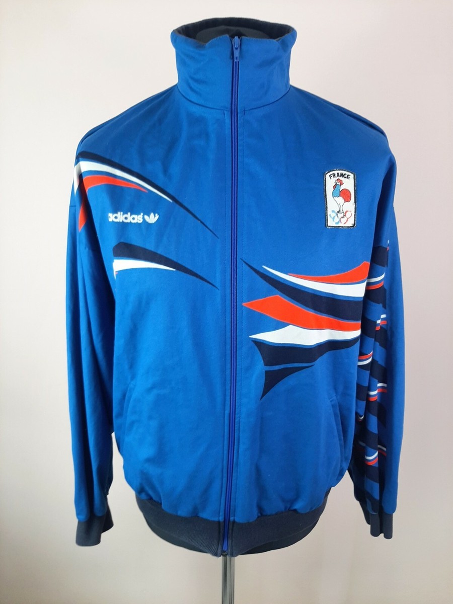 VENTEX社フランス製OLDadidas古着ナイロンボンバージャケットR359 70-80s Vintage adidas Ventex Track Jacket Model