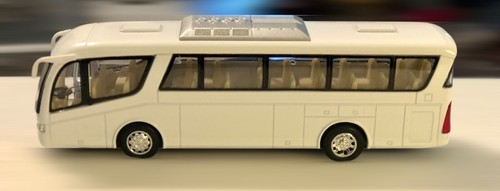 7" Kinsmart Kinsfun Reisebus Tour Druckguss Modell Spielzeug Bus Zug Aktion kein Aufkleber