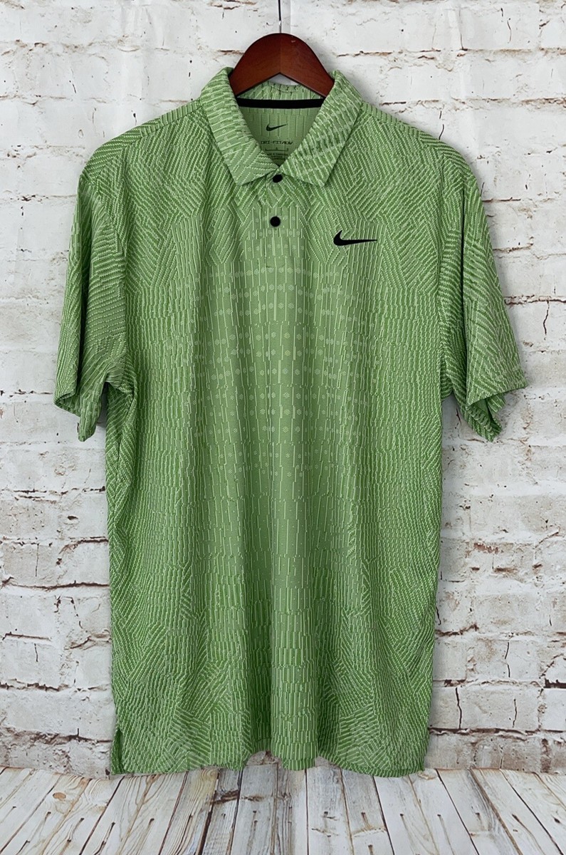 NWT Nike Men's Dri-FIT ADV Tour Golf Polo - Green Honeydew
