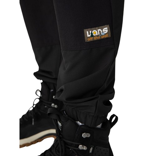 Pantalones Costeros VANS Talla M Medianos Negros Sueltos Calce Cónico Senderismo Aire Libre - Imagen 11 de 11