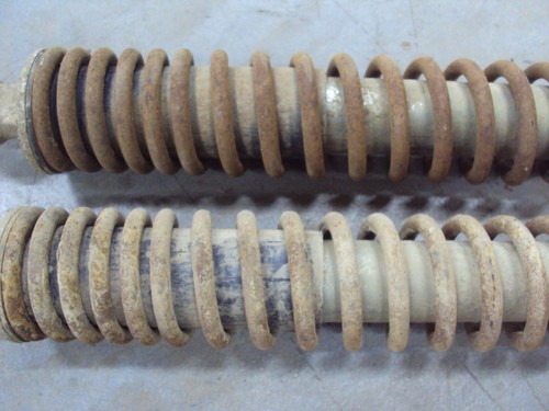 Honda Fourtrax 350 Foreman Front Shock Spring Left Right 86 87 88 89 - Foto 3 di 4