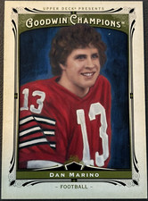 2013 Upper Deck Goodwin Champions Dan Marino #109 Card! D82