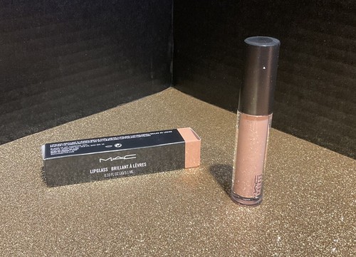 New MAC Lipglass #304 C-THRU Full Size