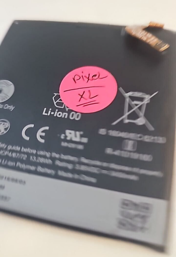 HTC B2PW2100 Replacement Phone Li-ion Battery for Google Pixel XL 5.5" G-2PW4100 - Zdjęcie 7 z 12