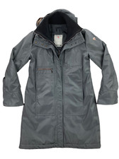 Post Card Women's City Coat Jacket Waterproof Full Zip Hidden Hood • Size 10