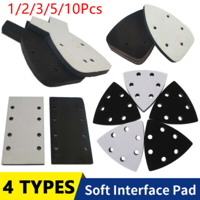 1-10X Softauflage Interface Pad Für Schleifteller Hook & Loop Schleifplatte CE