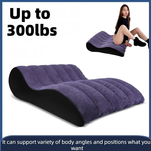 Sex Pillow Sofa Inflatable Bed Furniture Cushion Couples Sex Toy - Picture 3 of 7