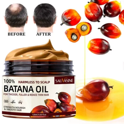 SAUVASINE Batana Raw Oil For Hair Growth,Pure Natural Botana Oil Cream Hair Loss Treatment
