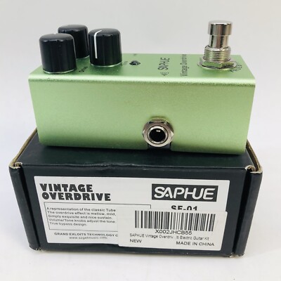SAPHUE SE-01 VINTAGE OVERDRIVE ELECTRIC GUITAR 