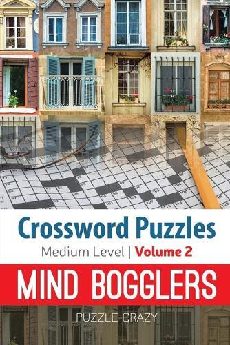 Thumbnail - Puzzle Crazy Crossword Puzzles Medium Level (taschenbuch) (us Import)