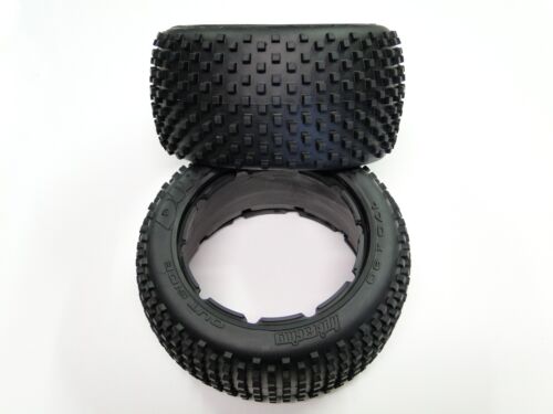 NEW HPI BAJA 5B SS Tires Set Rear +Foams HB52 - Picture 3 of 3