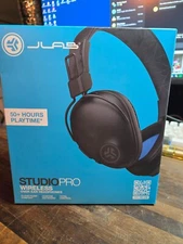 JLAB Studio Pro Wireless Headphones Black Earphones Bluetooth