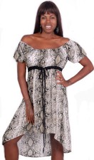 gray empire dress blouse elegant sexy chich design m l xl 1x 2x one size