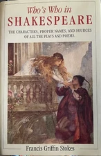 Francis Griffin Stokes Who's Who Shakespeare, Francis Griffin Stokes, Shakespeare
